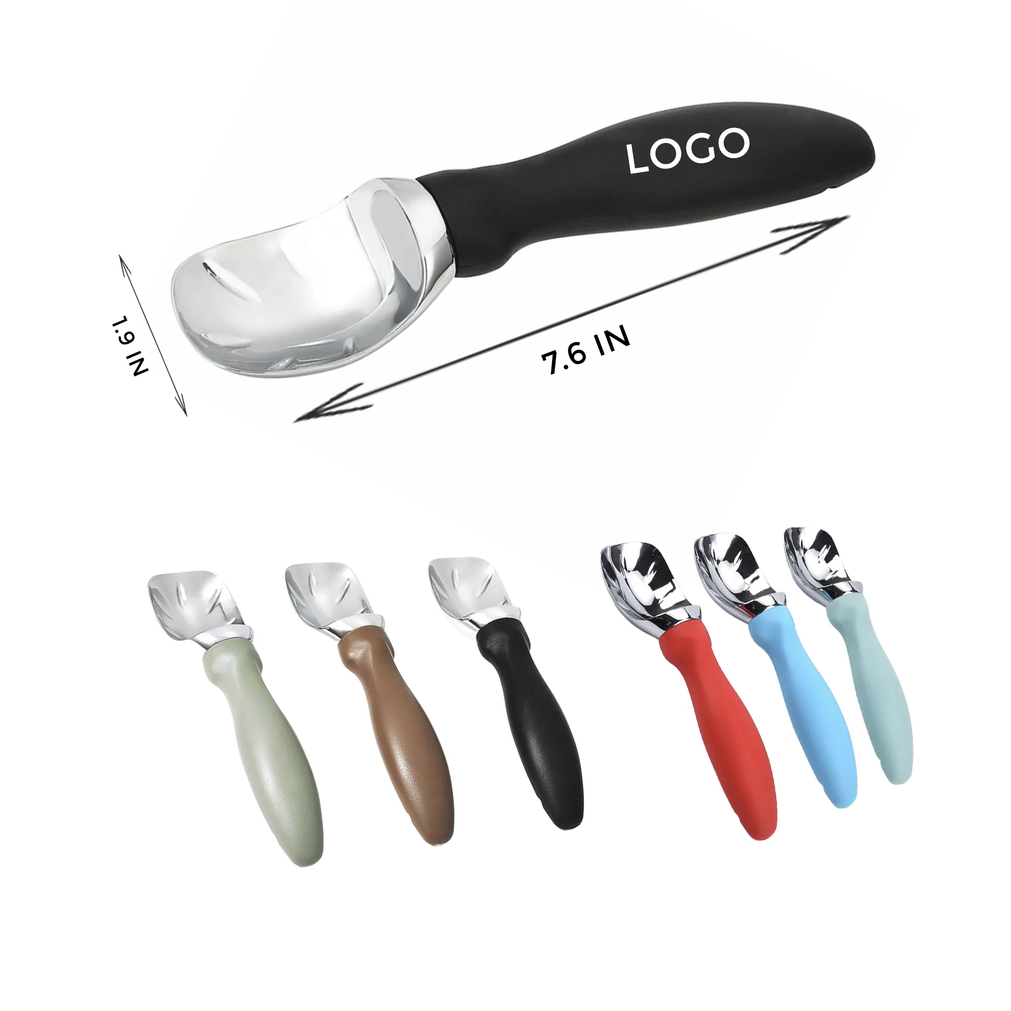 MOQ 10 PCS Alloy Ice Cream Scoop 2