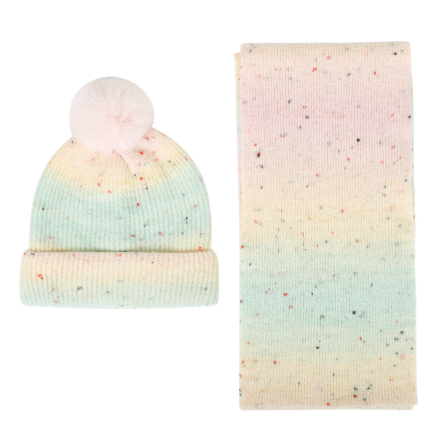 High-end Scarf and Hat Set 2