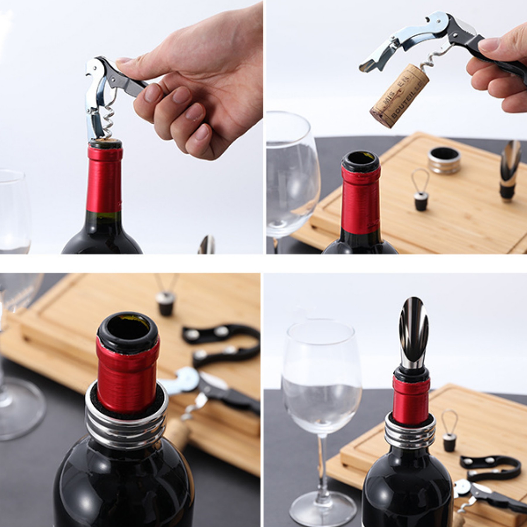 Wine Bottle Opener Paper Box Set 2