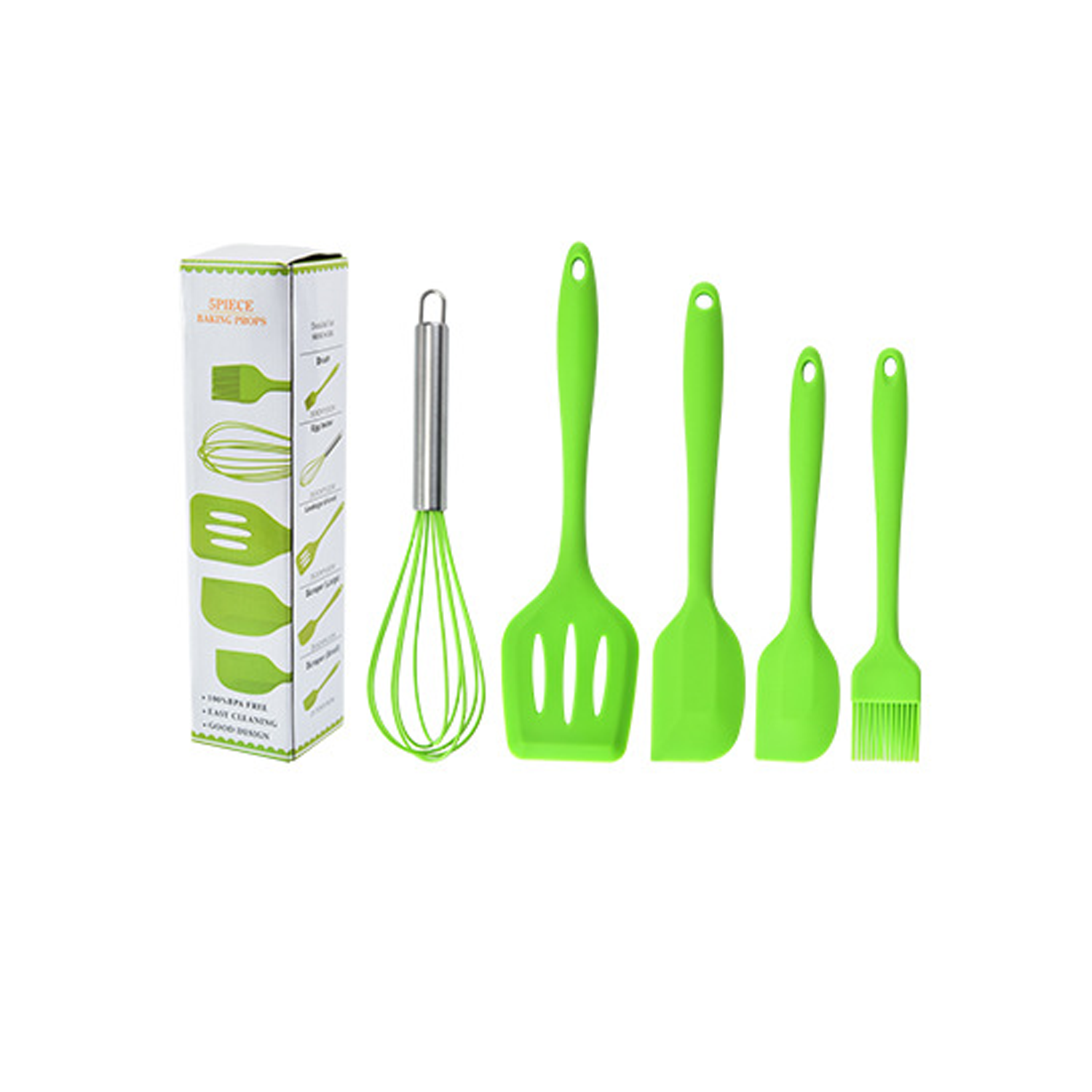 Off-The-Shelf Silicone Kitchenware 5 Sets 8