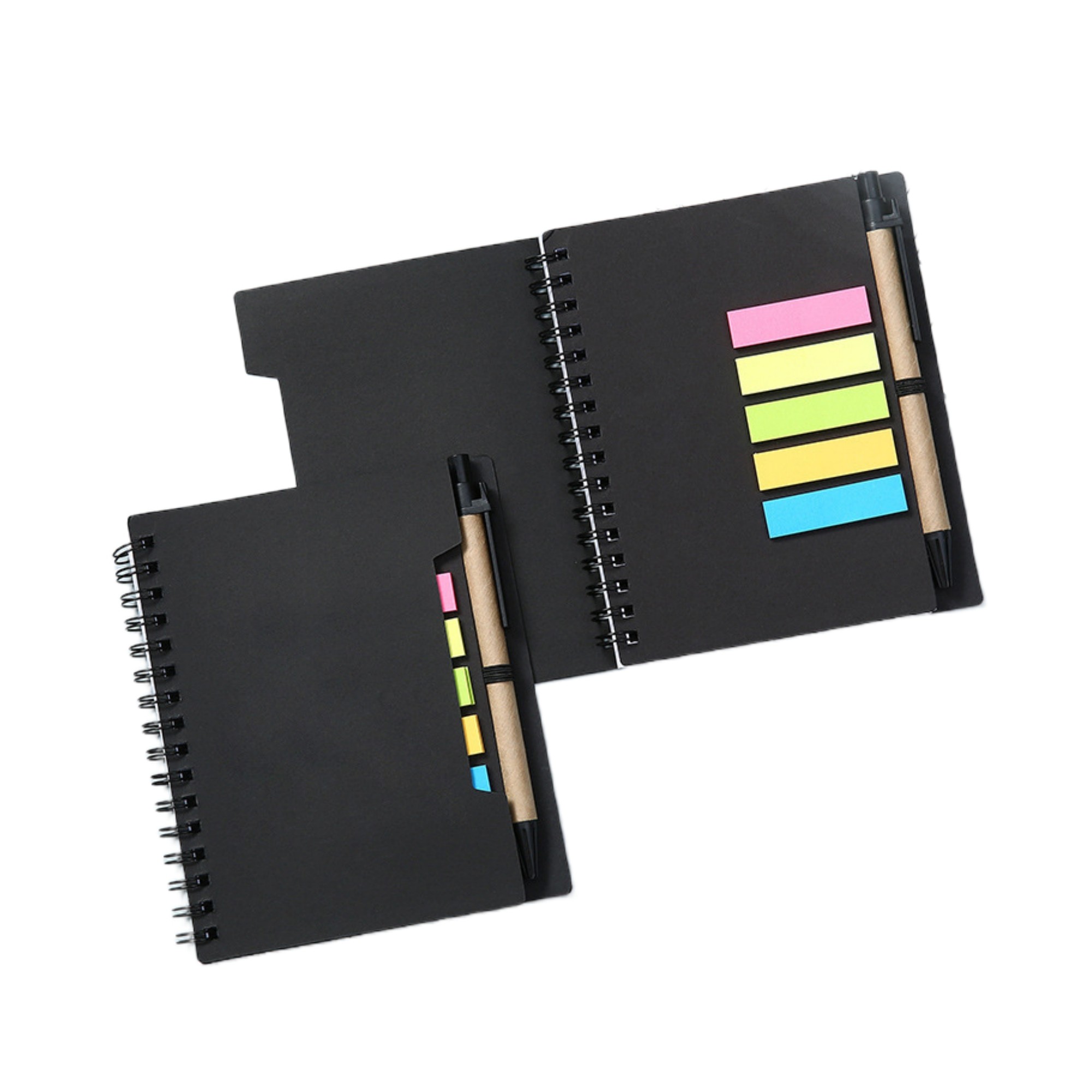 Spiral Notepads With Pen Holder 4