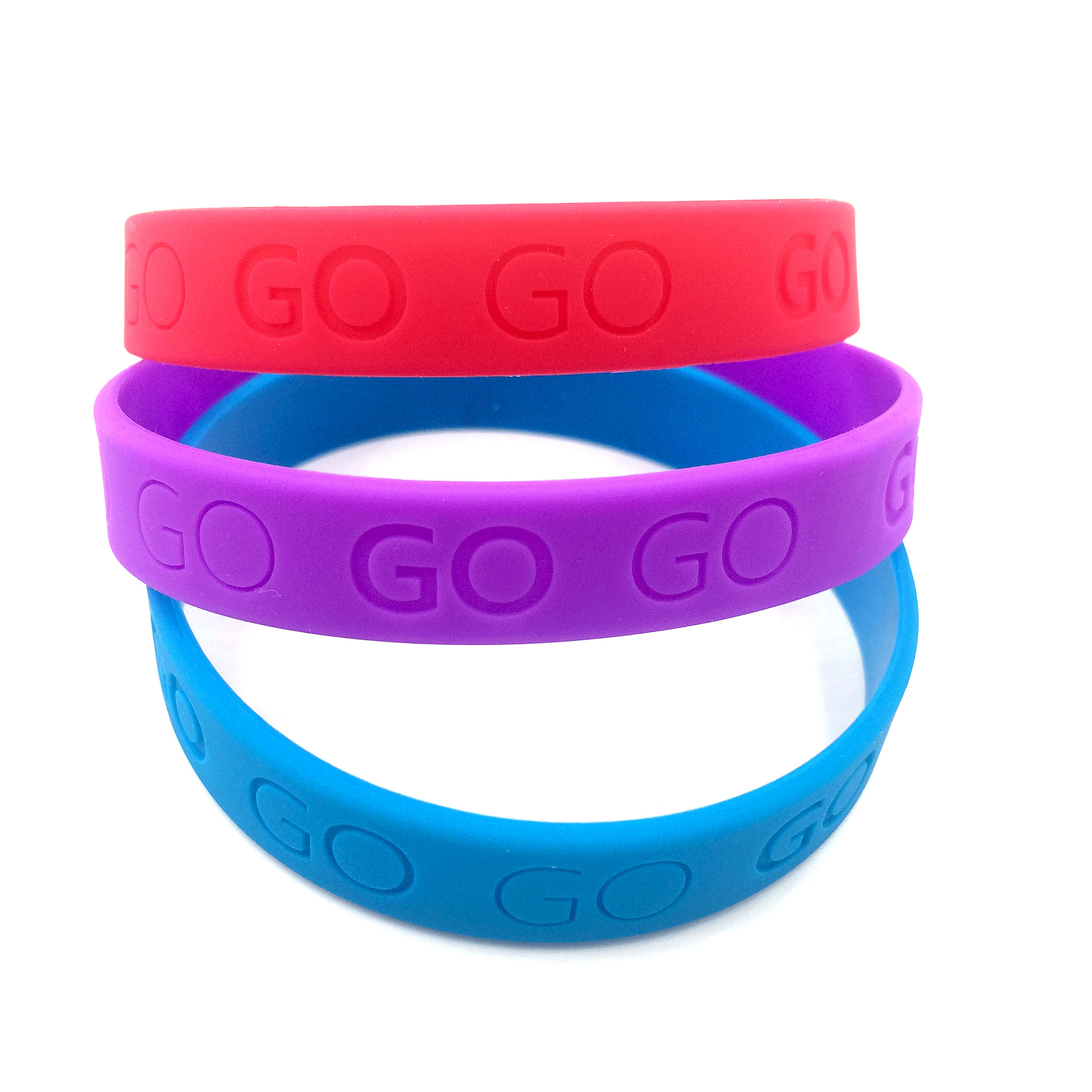 Debossed Silicone Bracelet 2