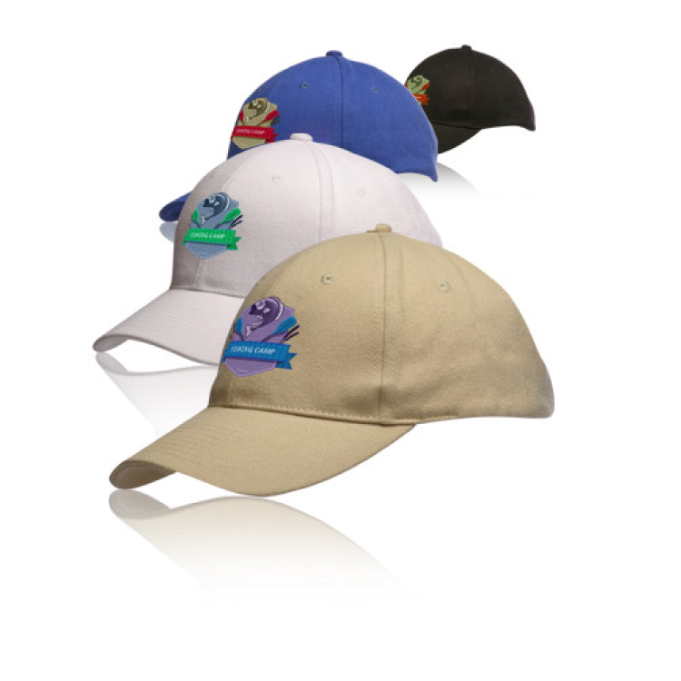 6 Panel Buckle Back Baseball Cap 3