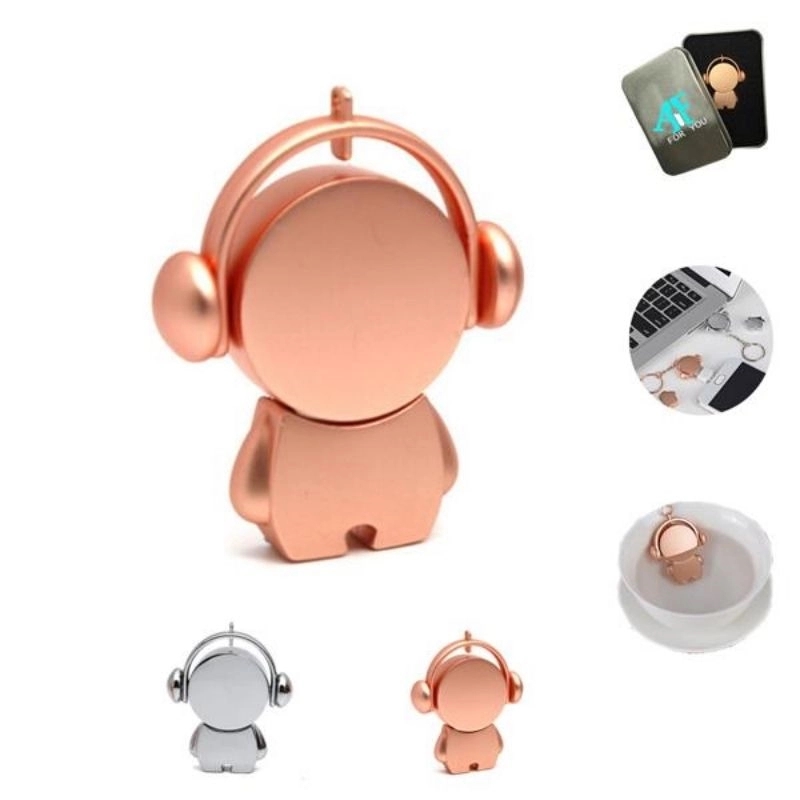 32GB Earphone Robot Usb Flash Drive 3