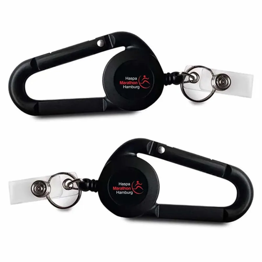Carabiner Clip Badge Reel Keychain 3