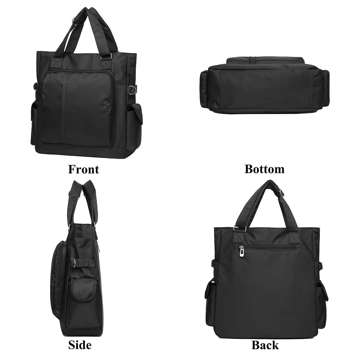 Nylon Multi Pocket Shoulder Bags 4