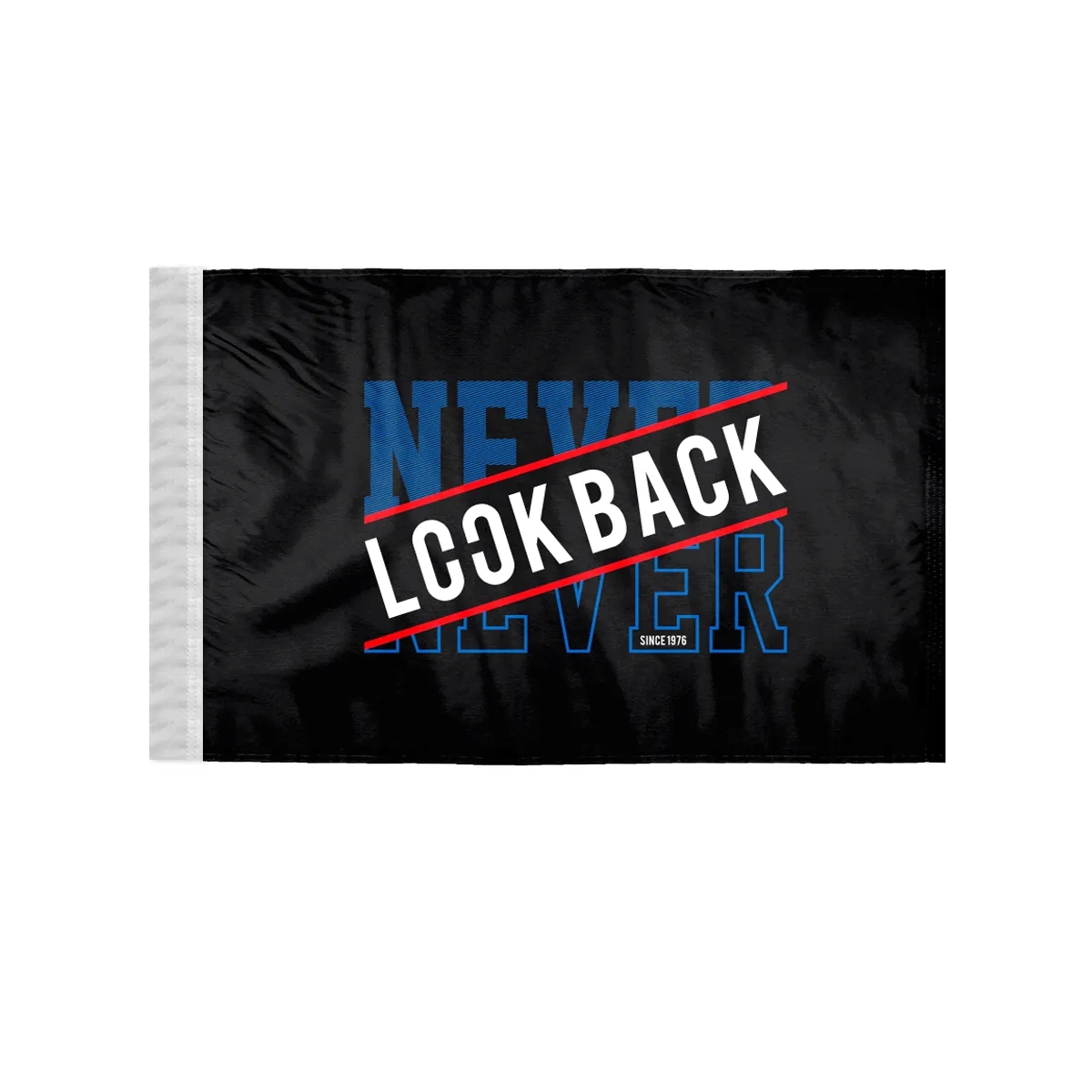 Custom Screen Sublimation Flag - 8" x 12" W-Poly 1