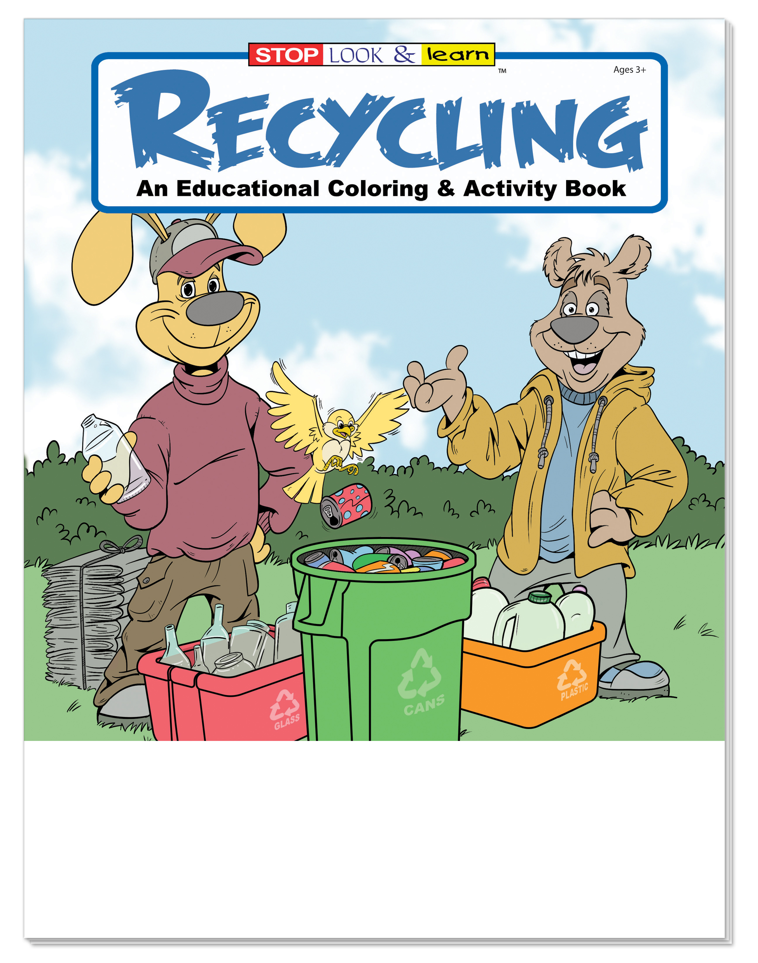 COLORING BOOK - Recycling Coloring & Activity Book 3