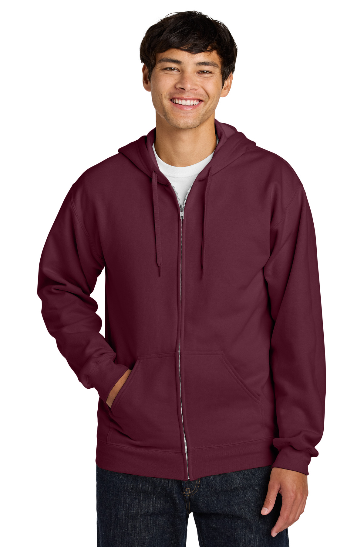 Gildan Softstyle Midweight Fleece Full-Zip Hooded Sweatshirt SF600 54