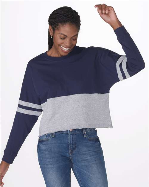 Women's Crop Retro Jesery - BW3515 48