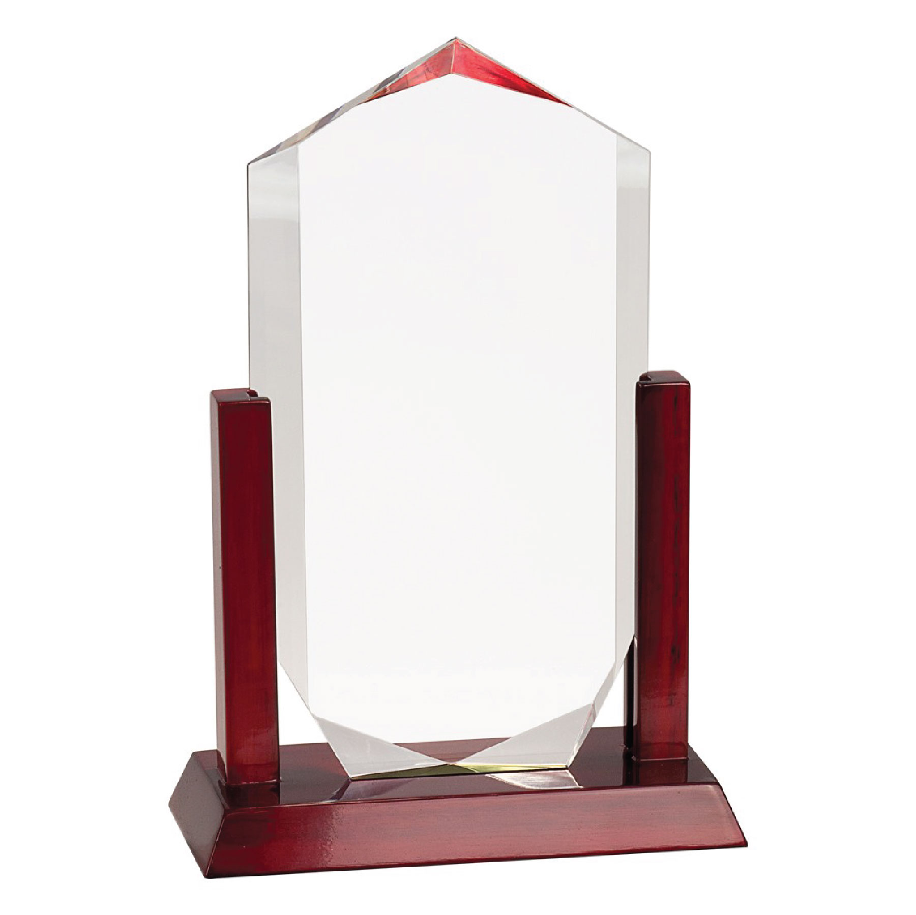 10" Clear Royal Crown Acrylic Award 2