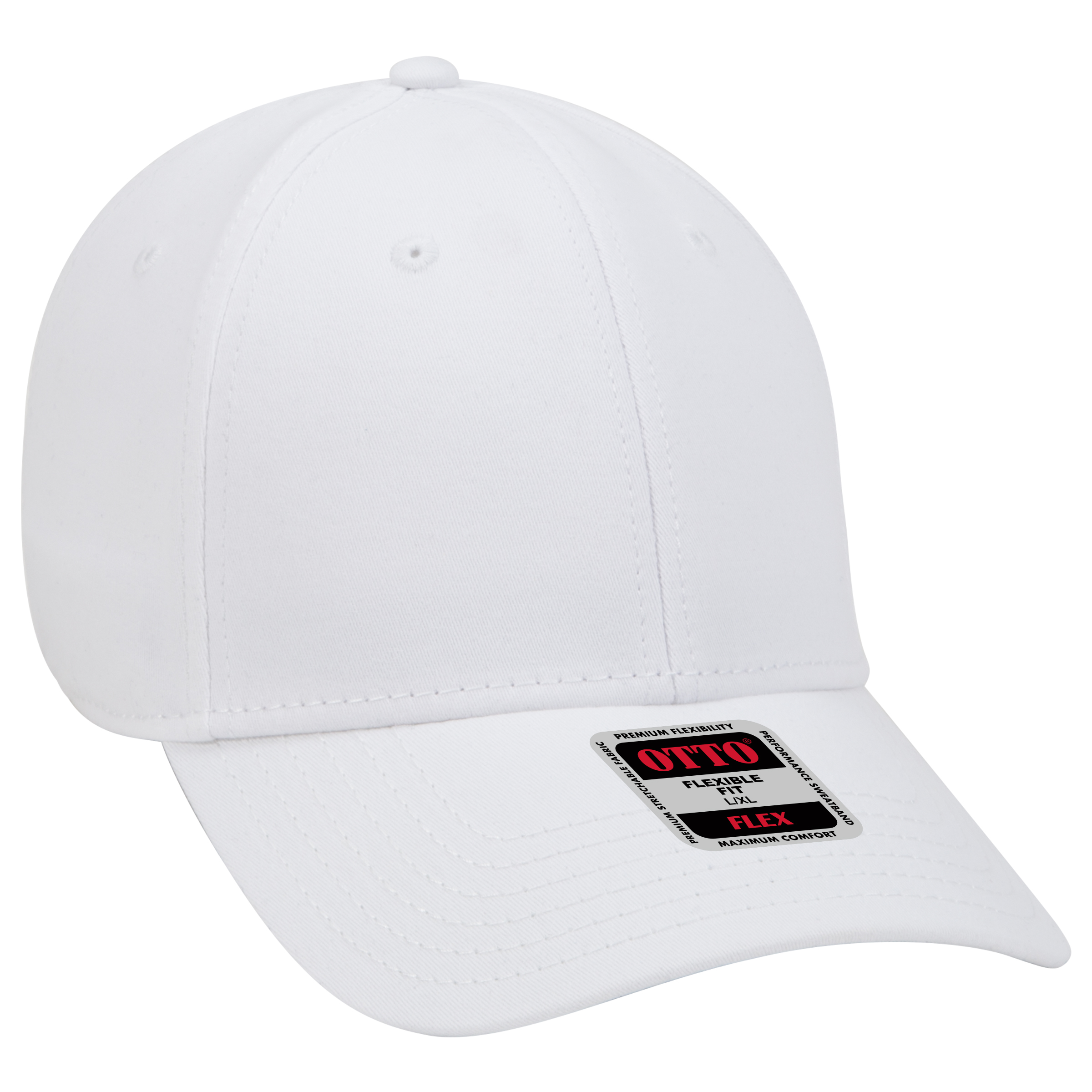 OTTO CAP® OTTO FLEX® Fitted 6 Panel Low Profile Baseball Cap 164