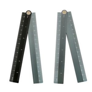 Aluminium Alloy Straightedge Ruler Folding Metal Rule 1