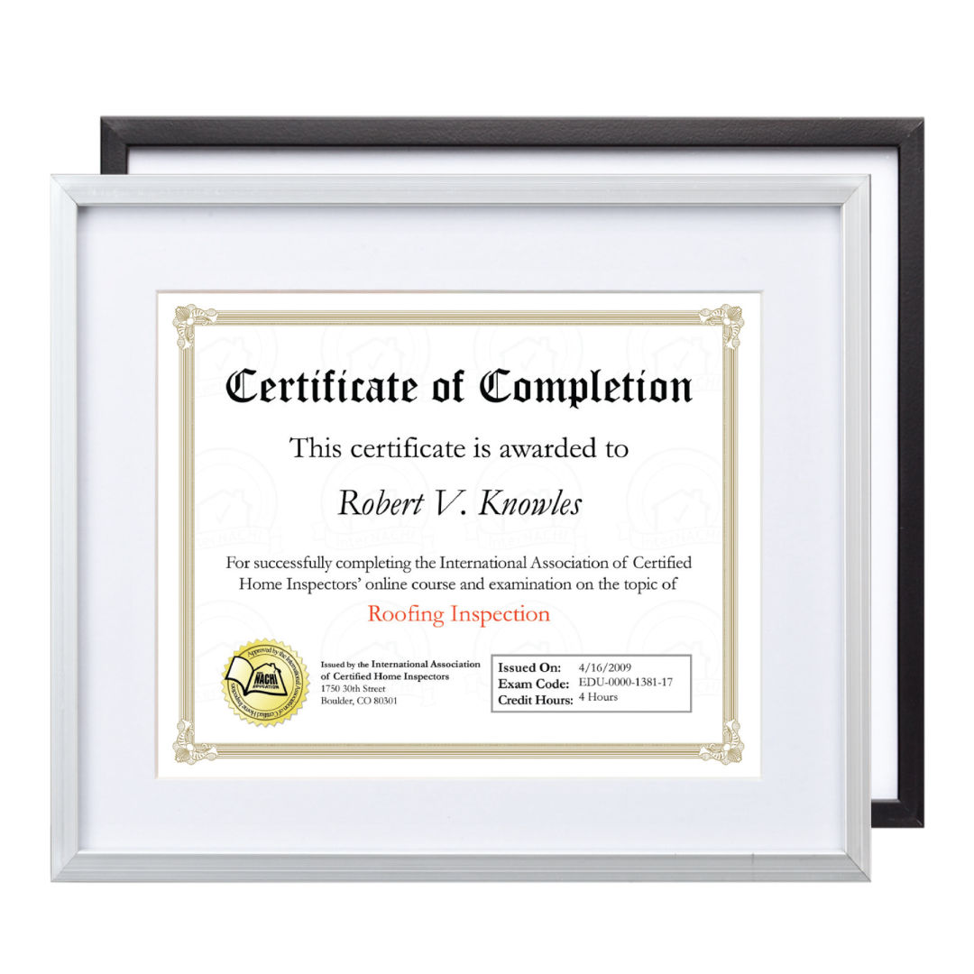 Burnell Certificate Frame