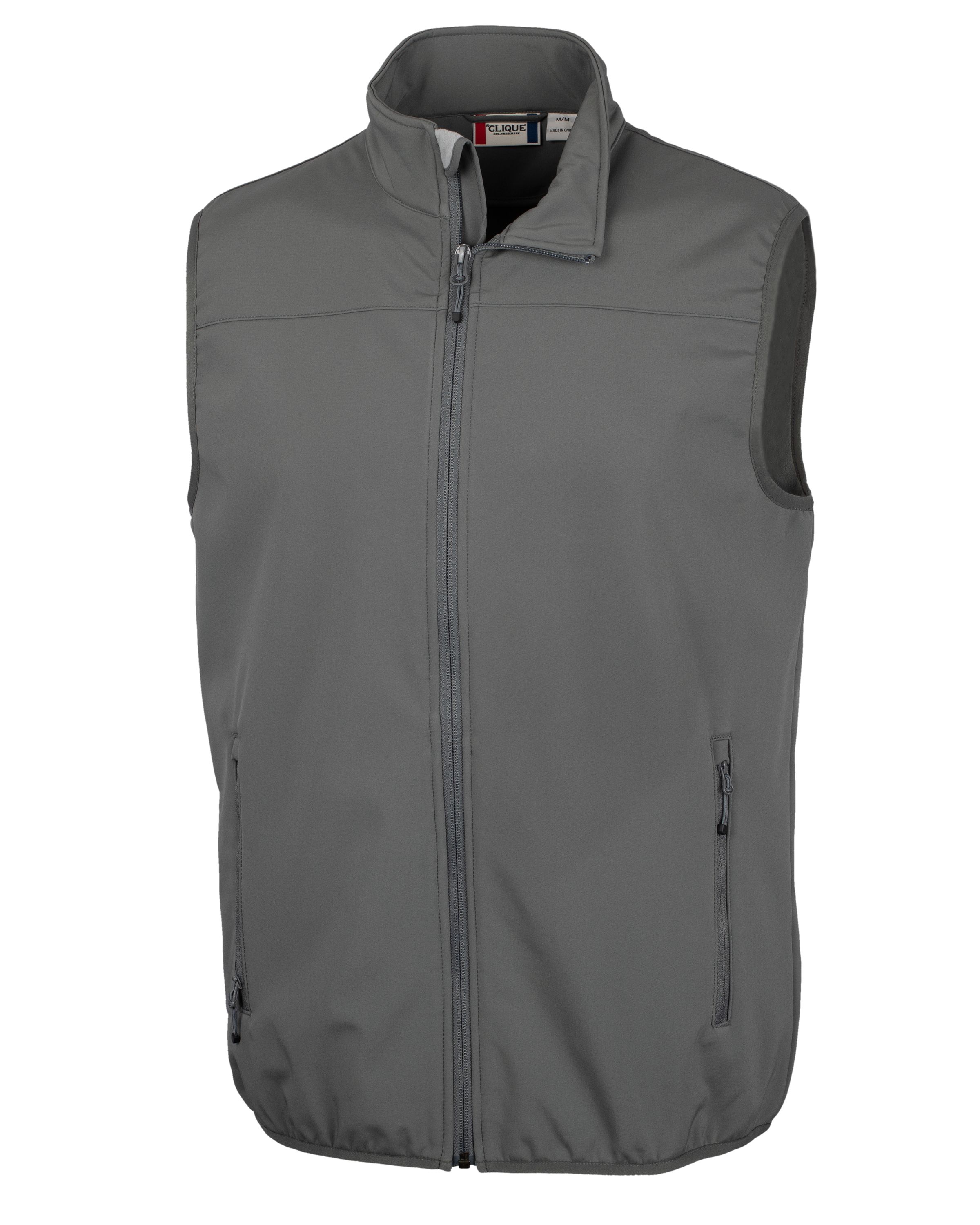 Clique Trail Recycled Stretch Softshell Mens Full Zip Vest 7