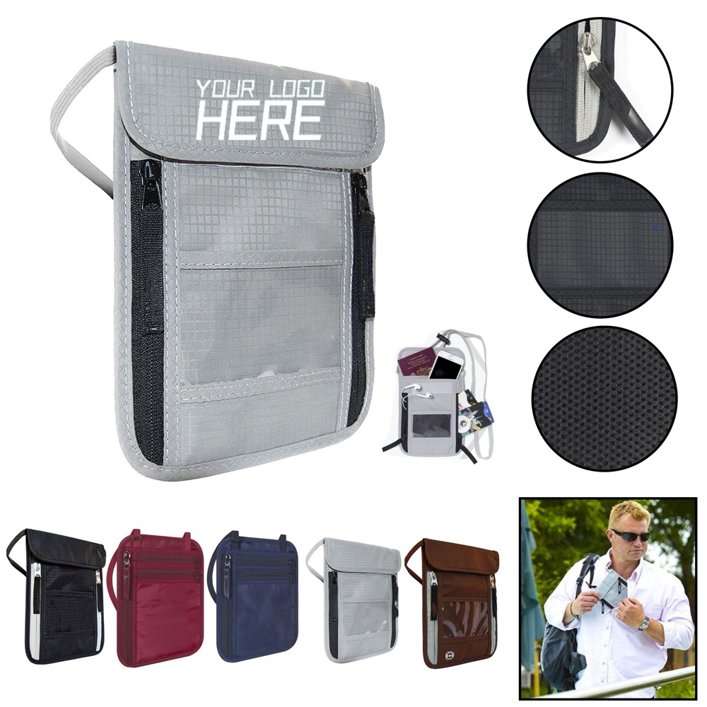 Travel Neck Pouch Passport Holder For Secure Travels 2