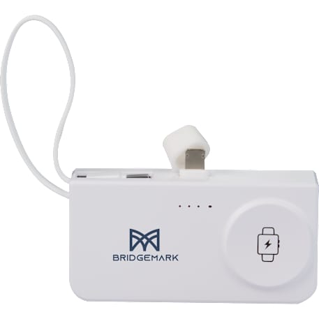 Hue Plus 5000 mAh Power Bank with Watch Charger 62