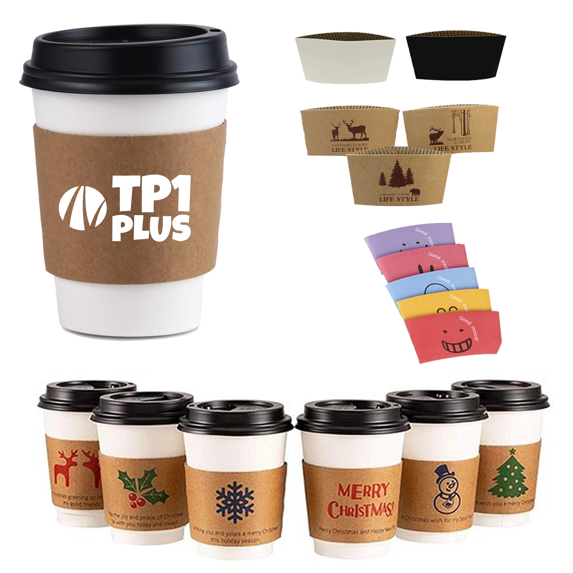 Paper Coffee Cup Sleeve 2