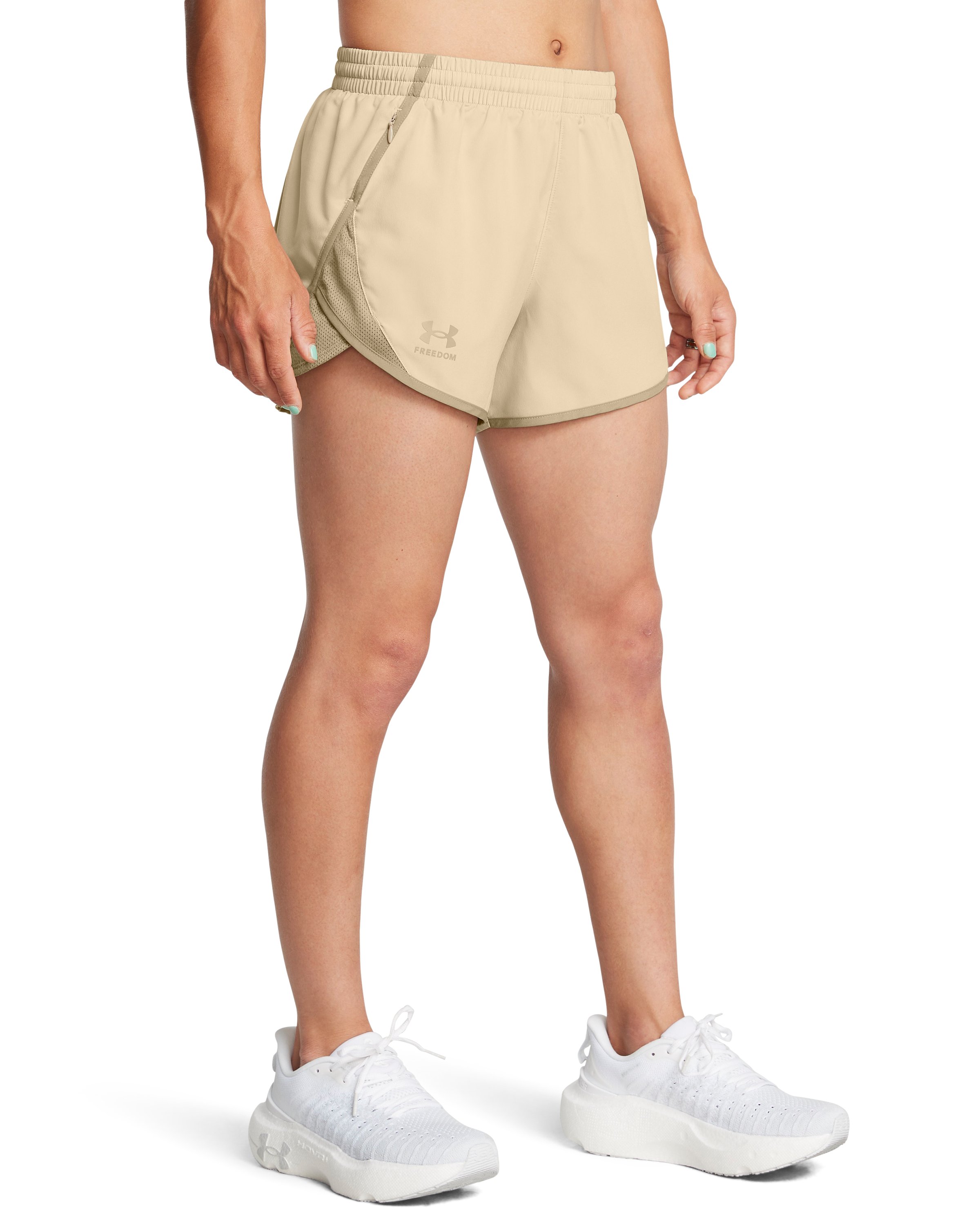 UA Fly-By Freedom Women's 3.5 Shorts 3