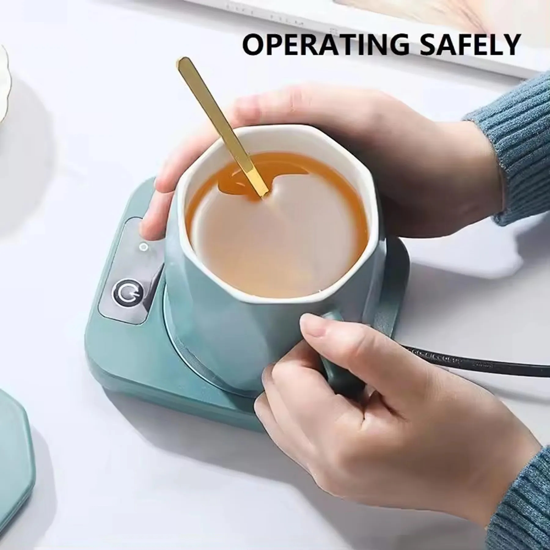 55 Degree Smart Coffee Coaster Warmer 11
