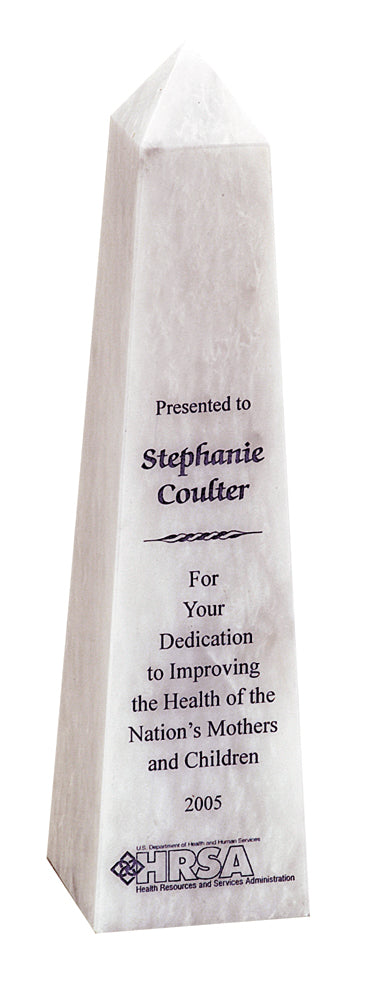 White Marble Obelisk 1