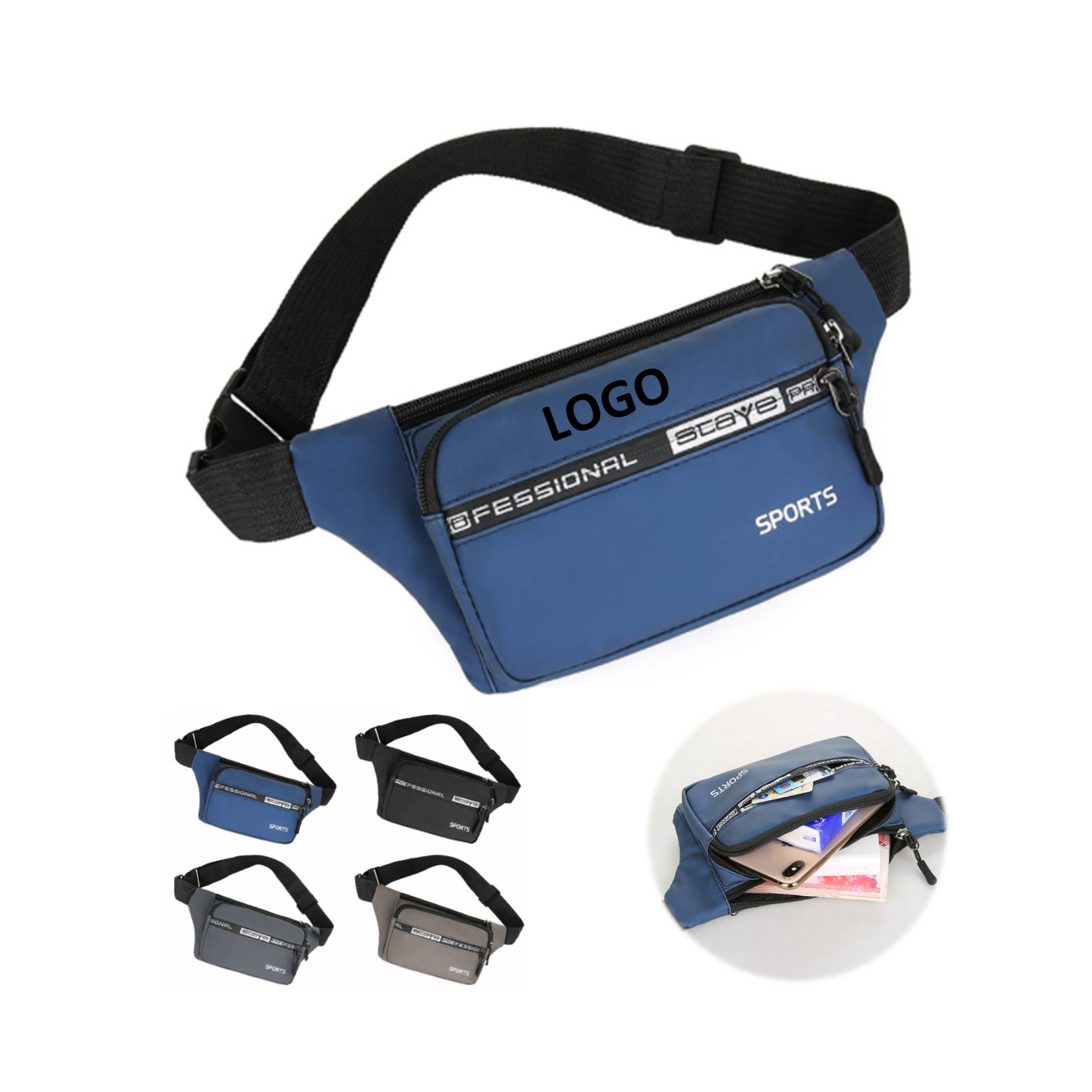 Fitness Shoulder Bag Sports Fanny Pack 2
