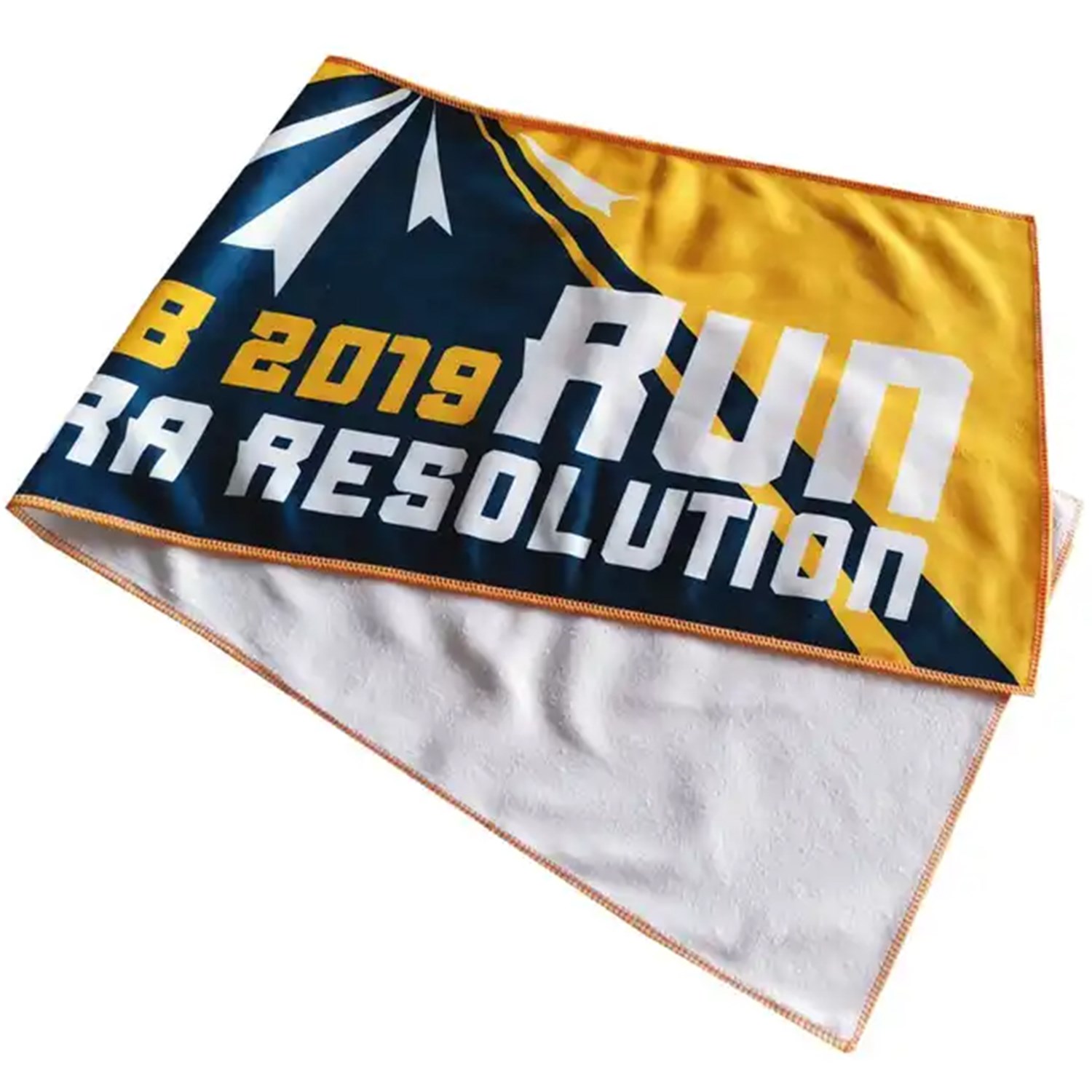 12" x 31.5" Sublimated Mesh Cooling Towel 4