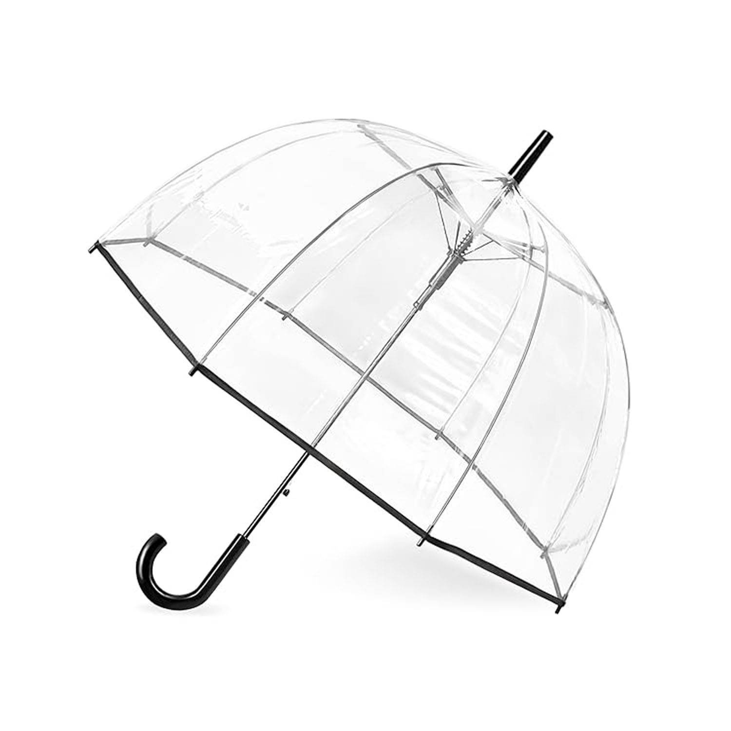 Large Auto Windproof Transparent Dome Umbrella 4
