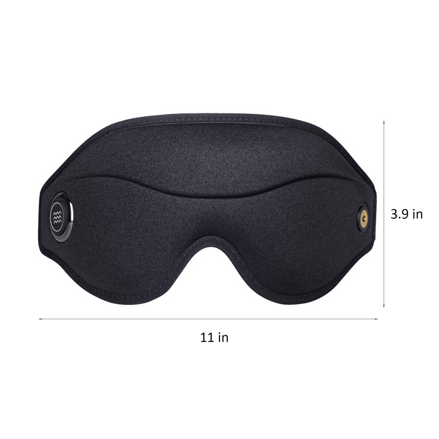 3D Heated Eye Mask Massager With Temperature Control 3