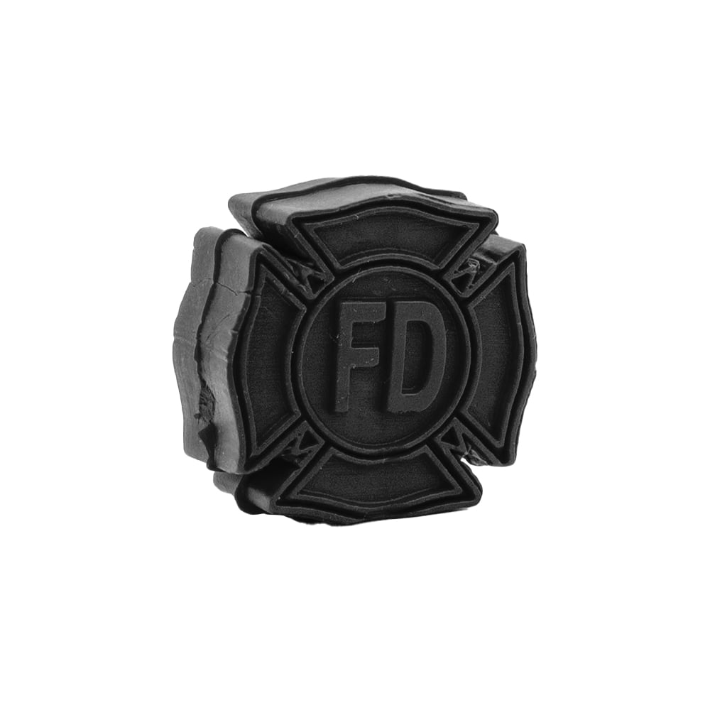 Pencil-Top Eraser Fire Department Shield