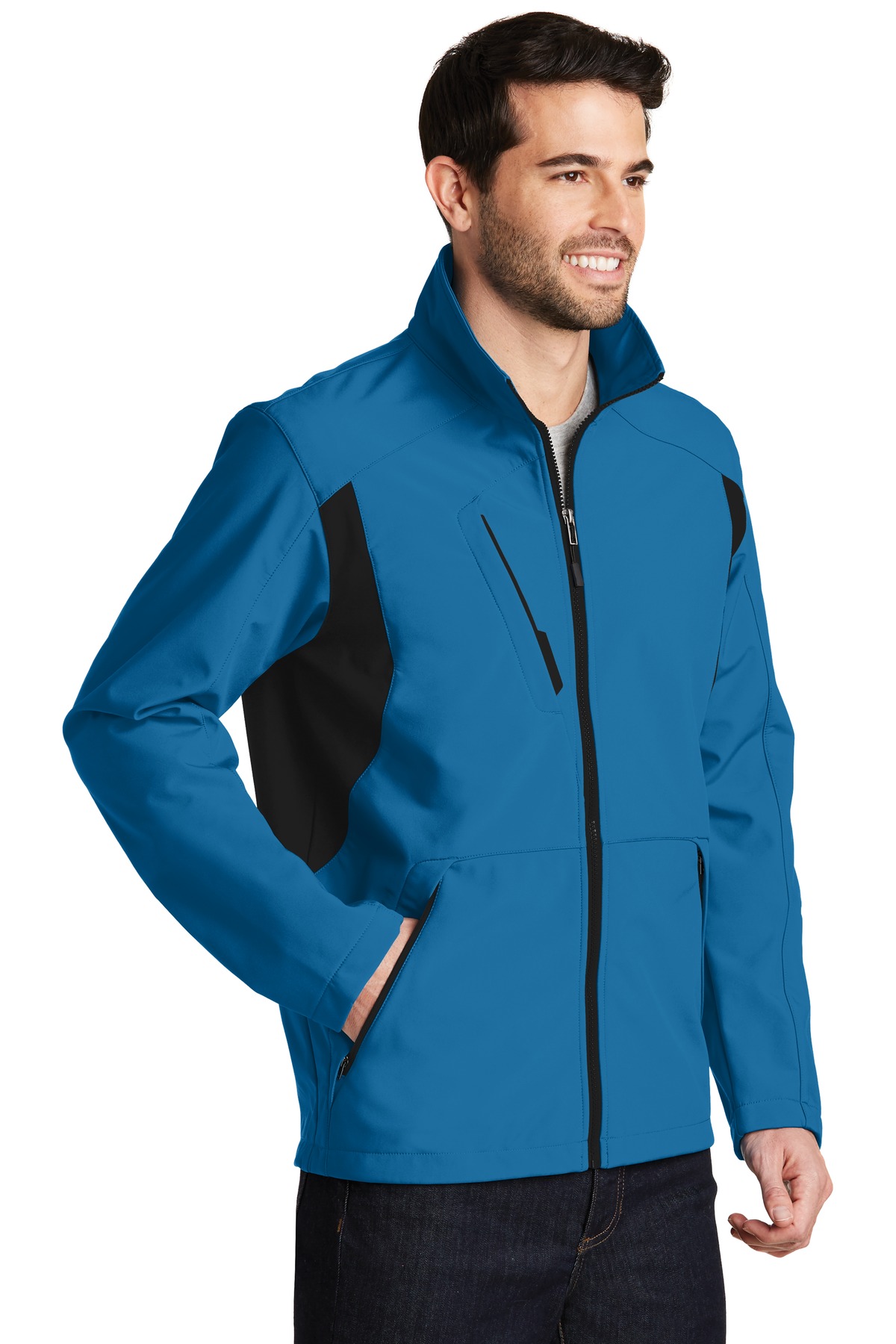 Port Authority Back-Block Soft Shell Jacket. J336 36