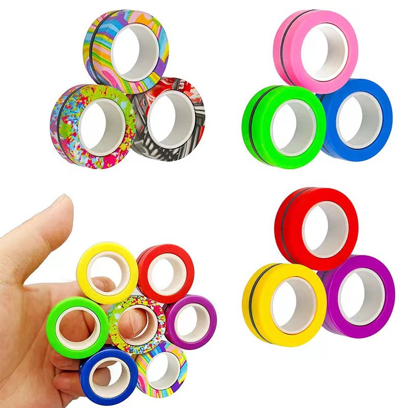 Magnetic Rings Fidget Toy 3