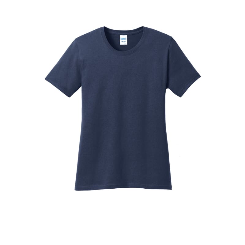 Port & Company Women's Core Cotton Tee. 43