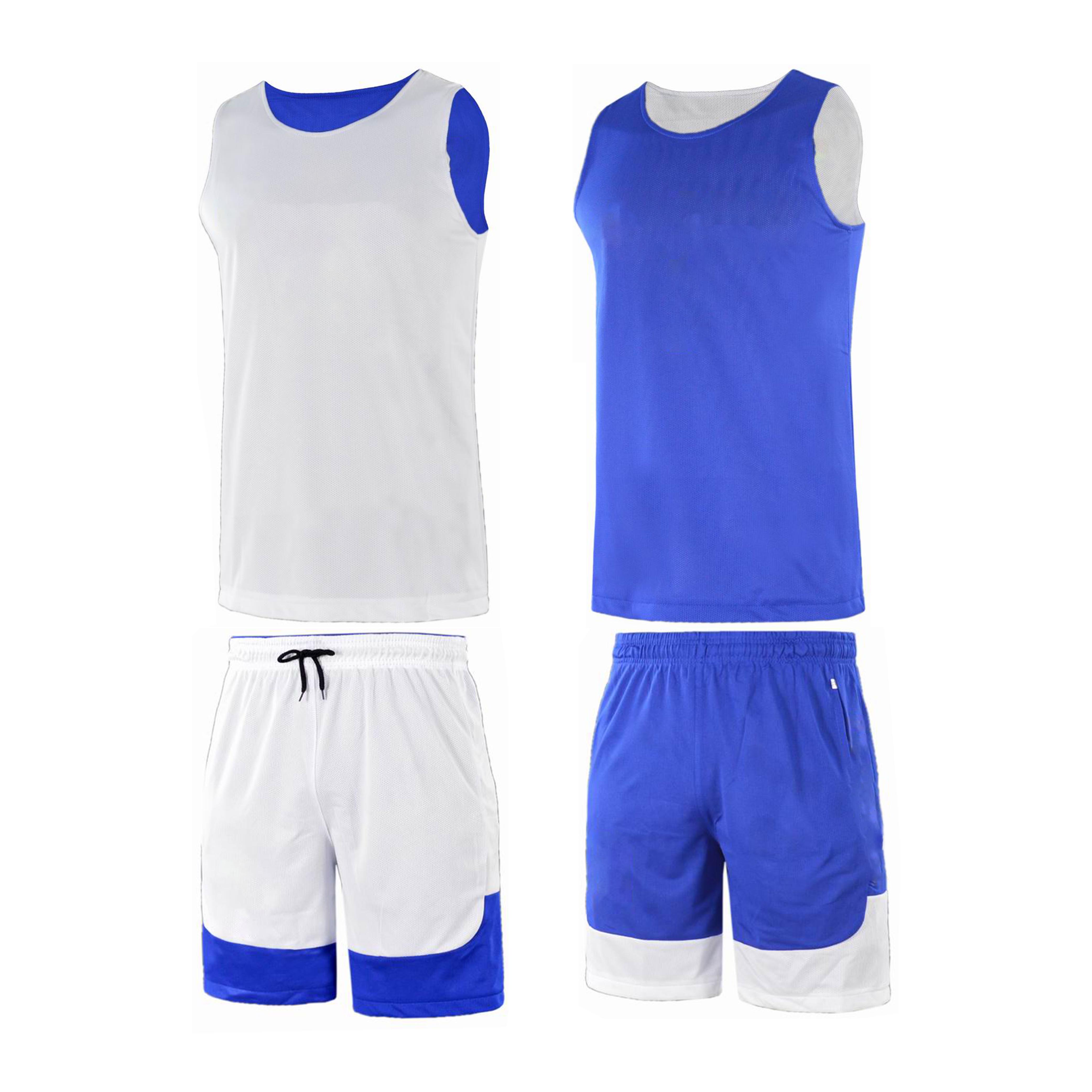 Reversible Personalized Basketball Uniform - Jersey and Shorts Set 15