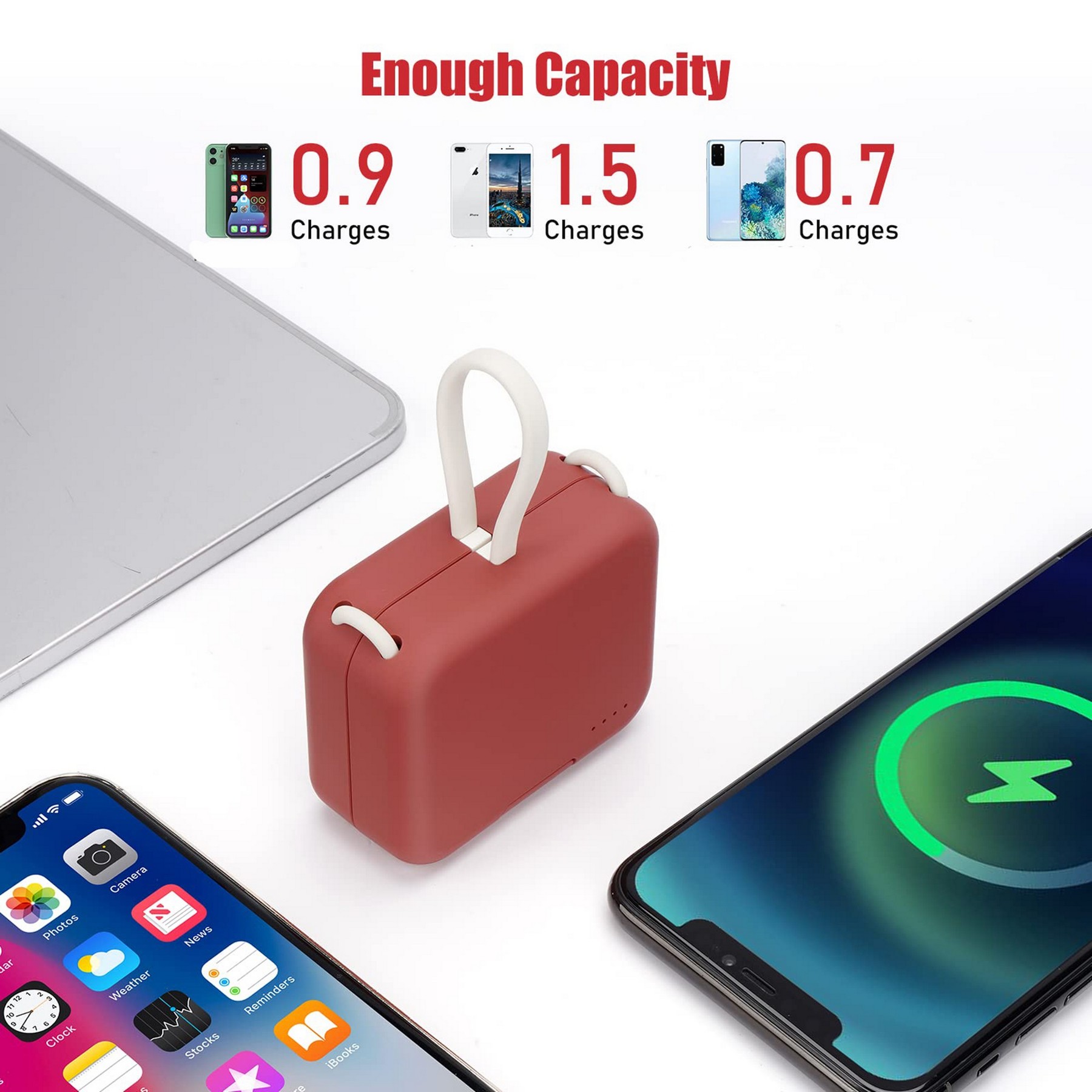 4000mAh Small Portable Charger 5