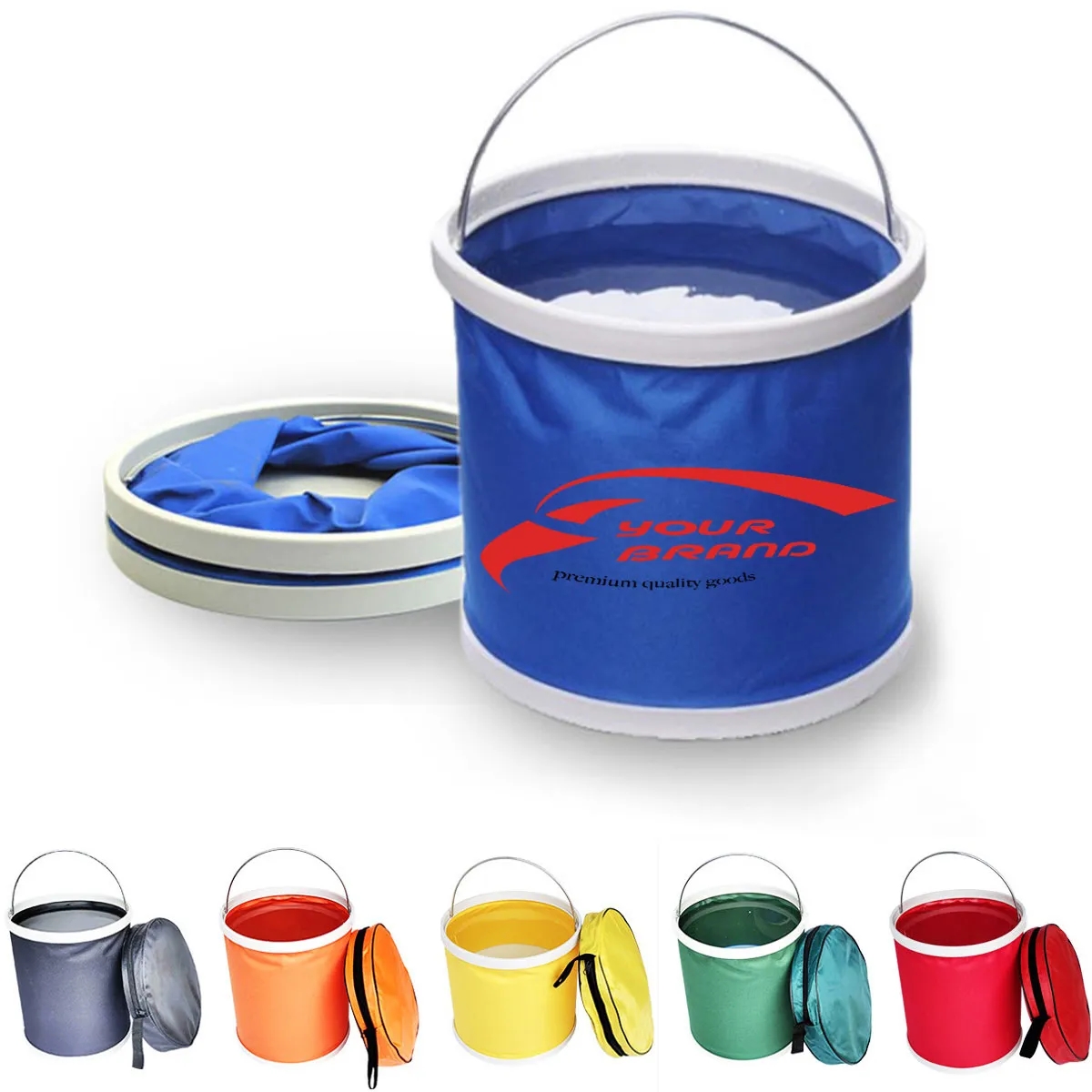 11L Oxford Portable Cloth Folding Bucket Outdoor Car Wash 1