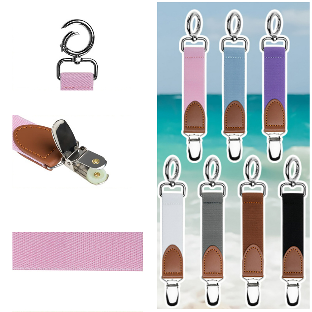 PU Travel Hat Clip, promotional clip with logo imprint 3