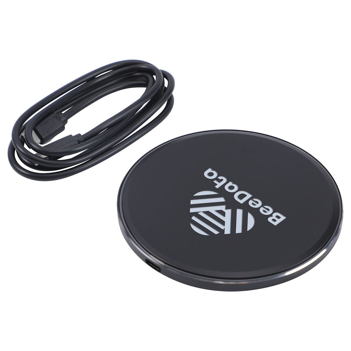 15W Light-up Aluminum Wireless Charger 4