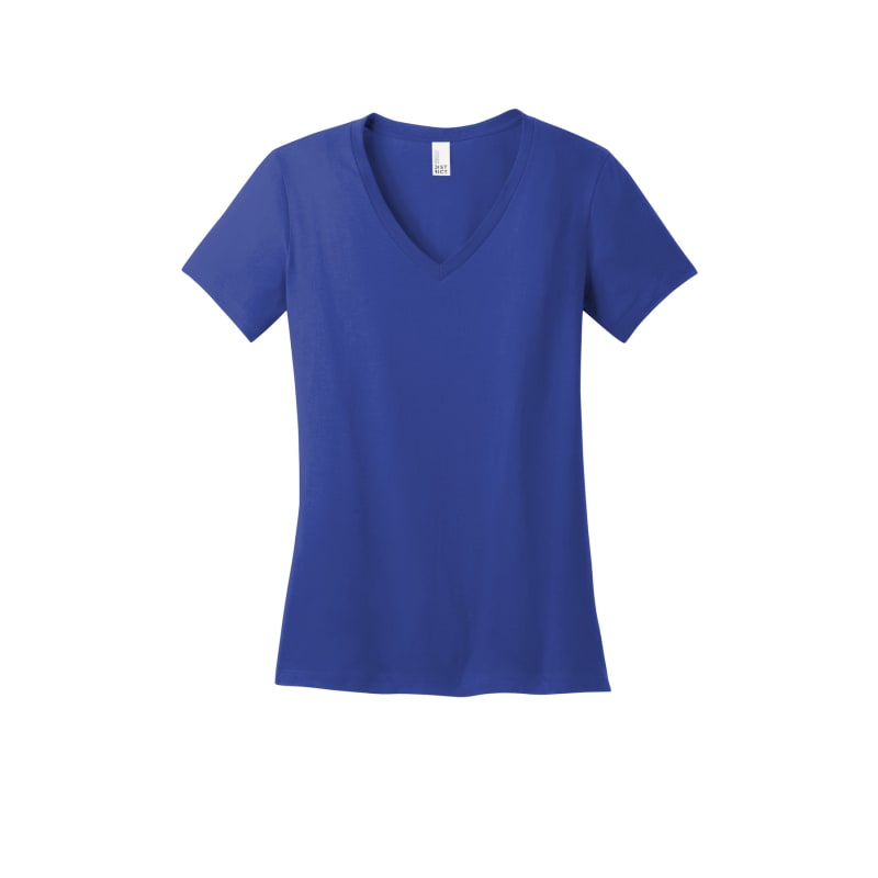 District - Women's Perfect Weight V-Neck Tee. 22