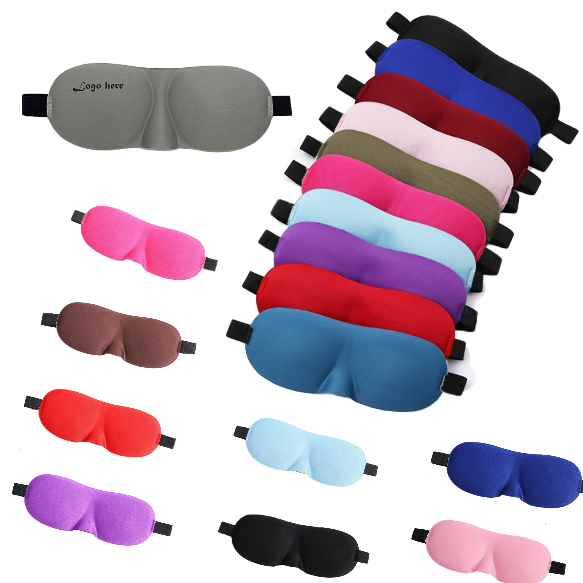 3D Stereo Lightproof Sleep Mask 1