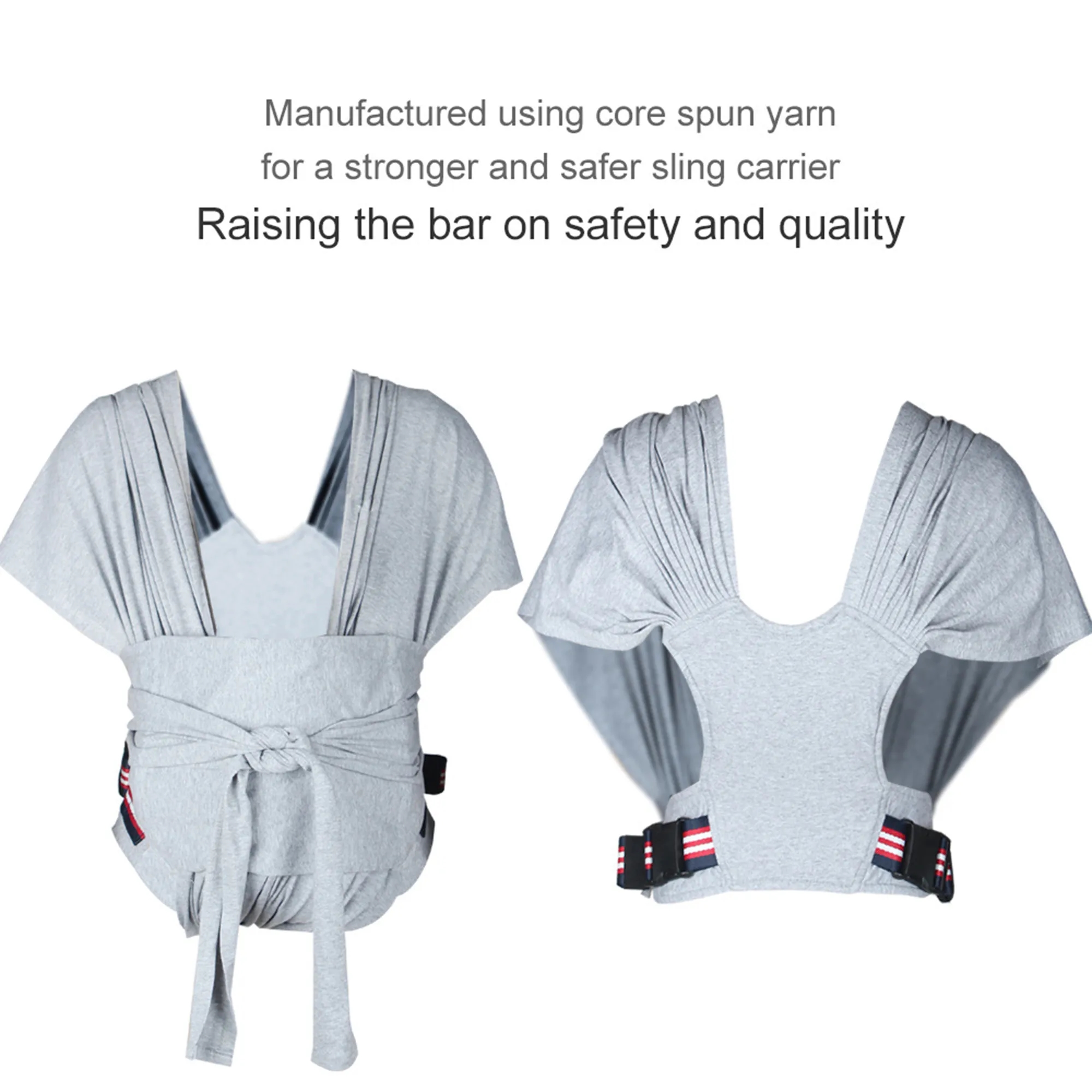 Baby Wrap Carrier Slings Adjustable Sizs 3