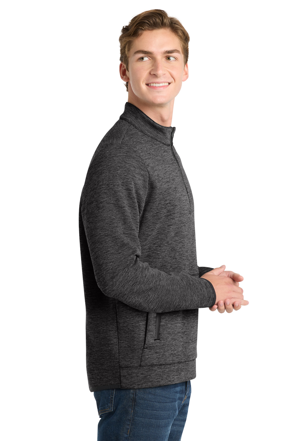Sport-Tek Triumph 1/4-Zip Pullover ST281, custom hoodie or sweatshirt with logo imprint 44