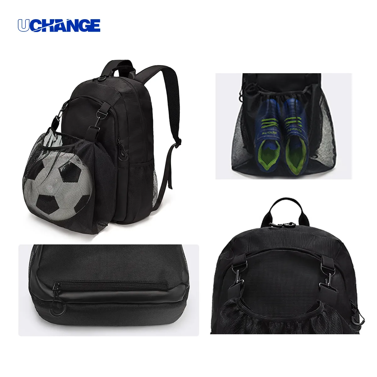 Athletic Backpack With Ball And Shoe Compartment 4