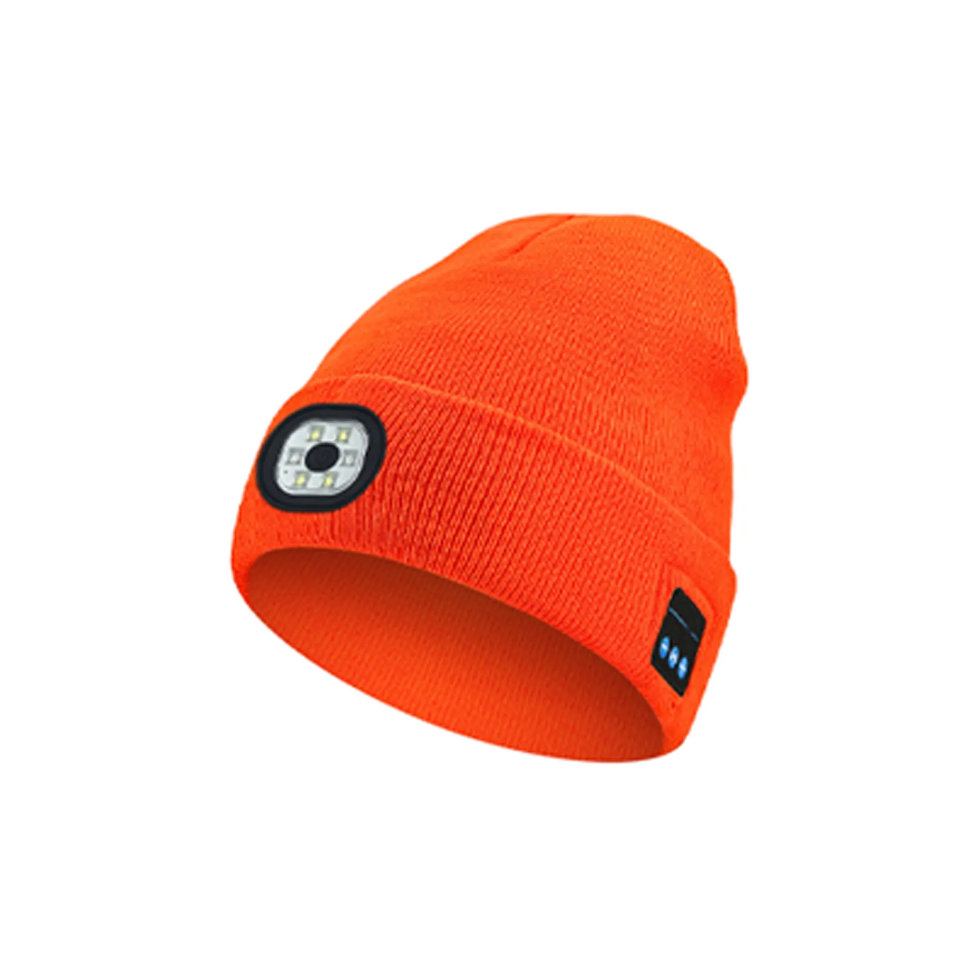 Bluetooth Music Knitted Hat with LED Luminous Lighting 3