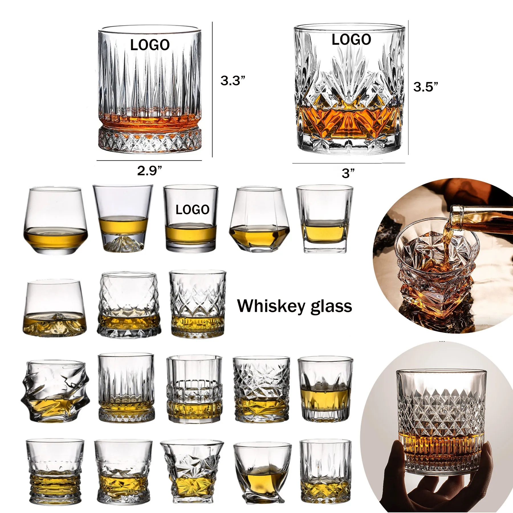 12OZ Whiskey Glass 14