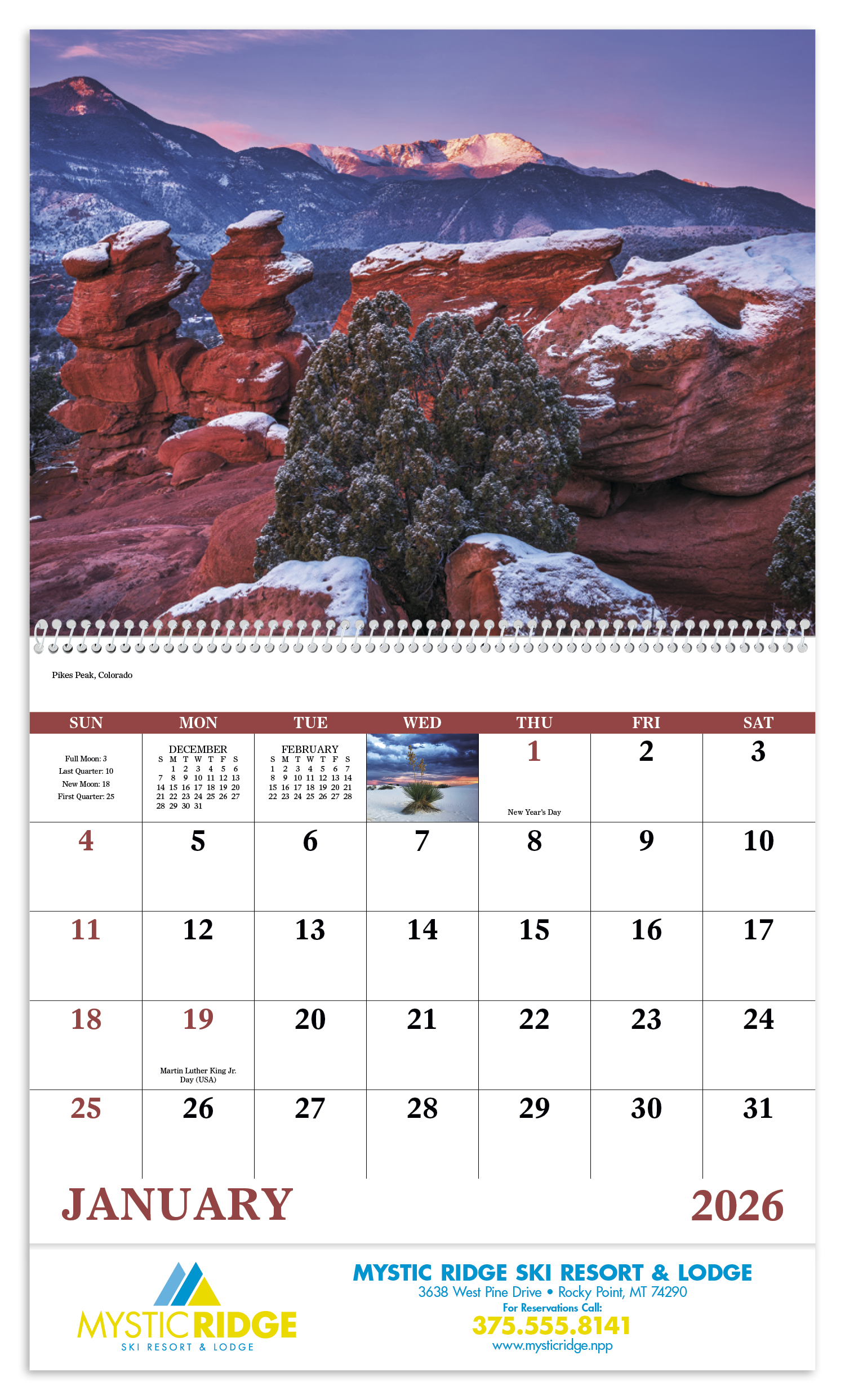 Good Value™ Rocky Mountains - Spiral Calendar 35