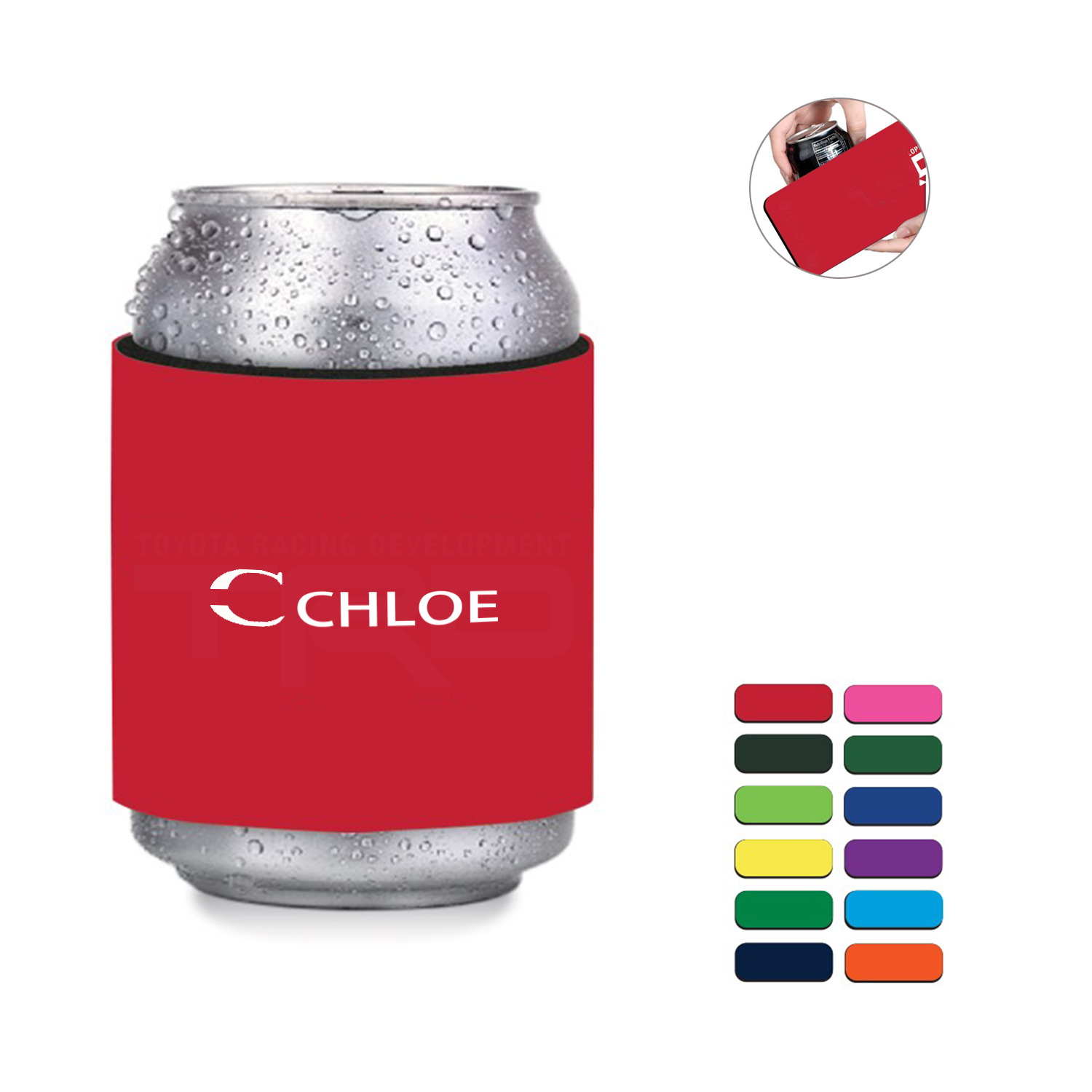 Slap Wrap Neoprene Beverage Can Kooler 2