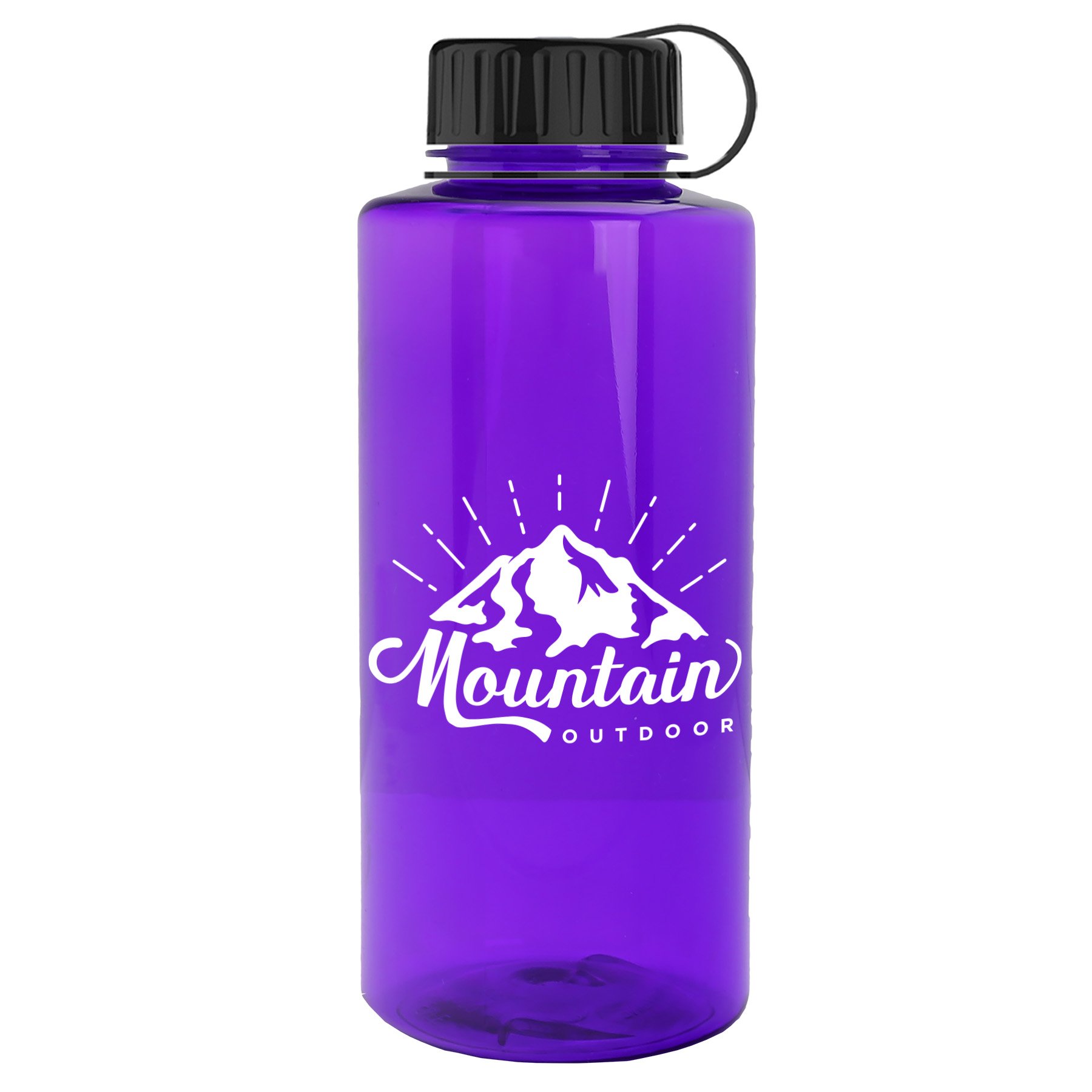 Garyline® Mountaineer Tritan® Bottle with Tethered Lid - 36 oz. 38