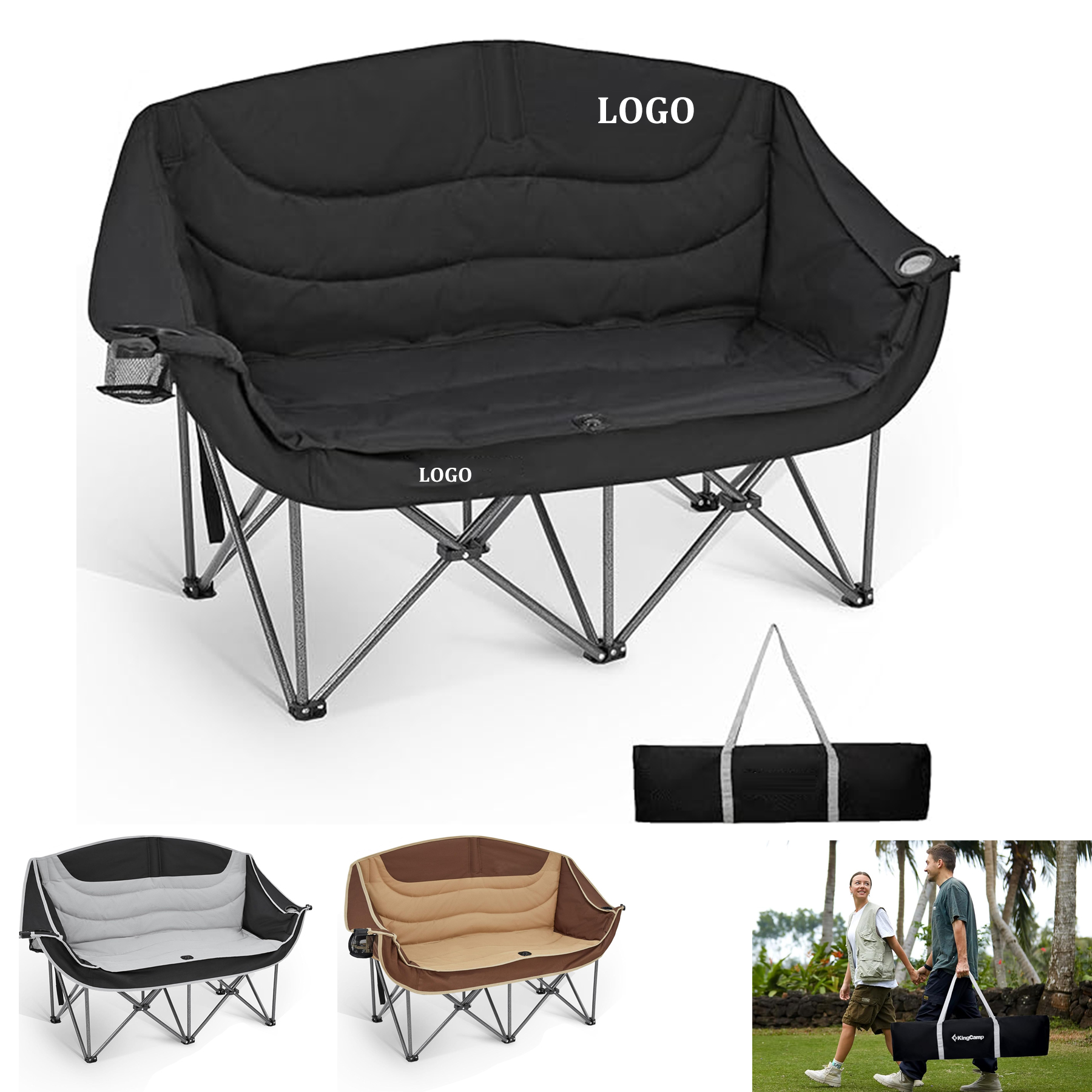 Double Camping Chair 5