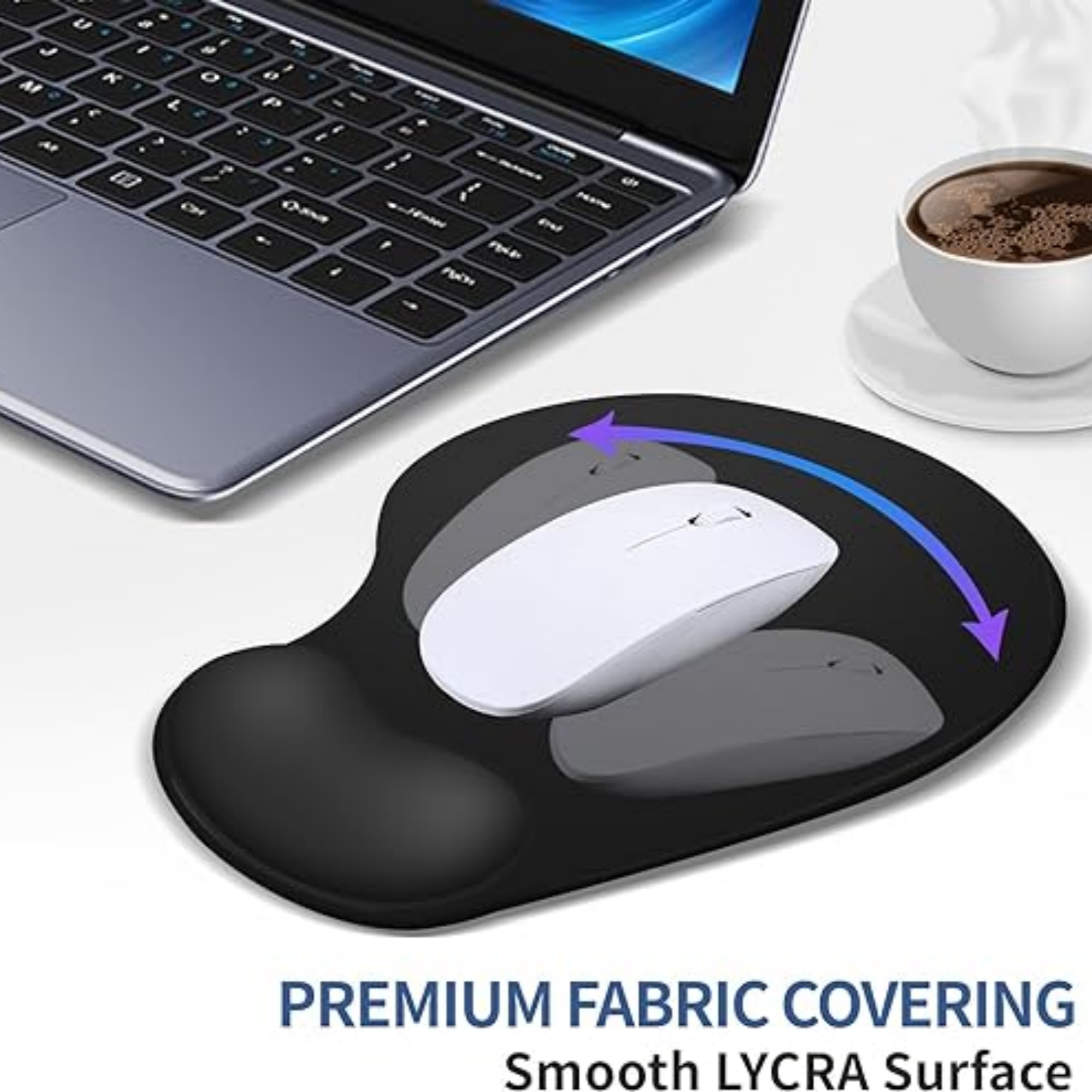 Mouse Pad With Wrist Support 4